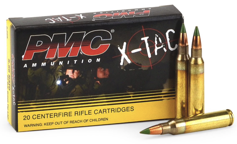 PMC X TAC 5 56 NATO 62 GRAIN GREEN TIP LAP Hutton Tactical Arms